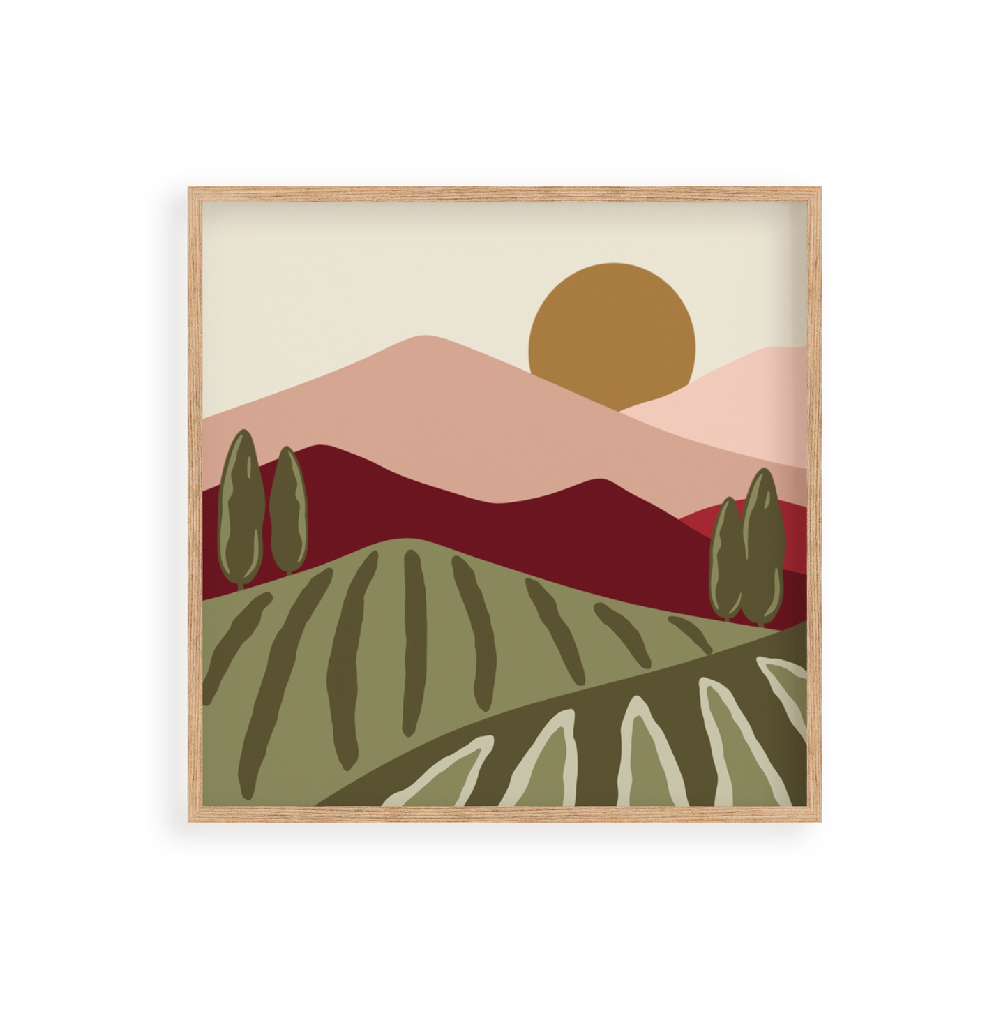 Kit de pintura por números "Wine Country"