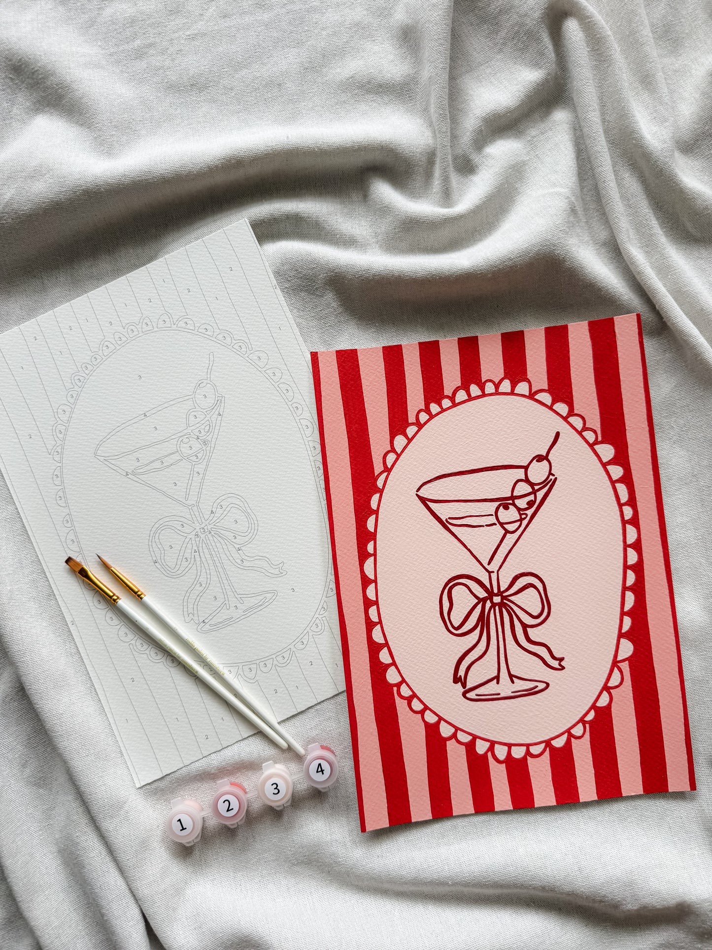 "Valentini" 8x10 Paint by Number Kit