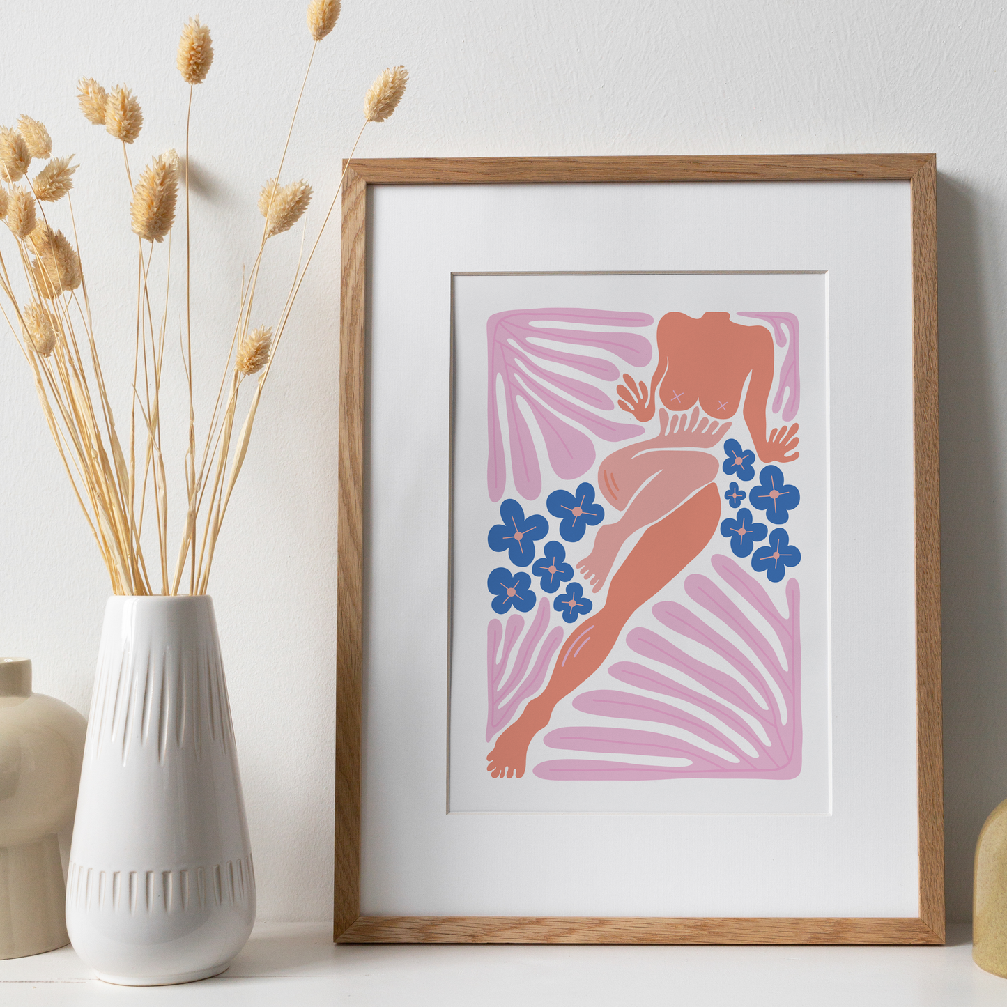 "Femme" 8.5x11 Paint by Number Kit - Måla Paint by Numbers