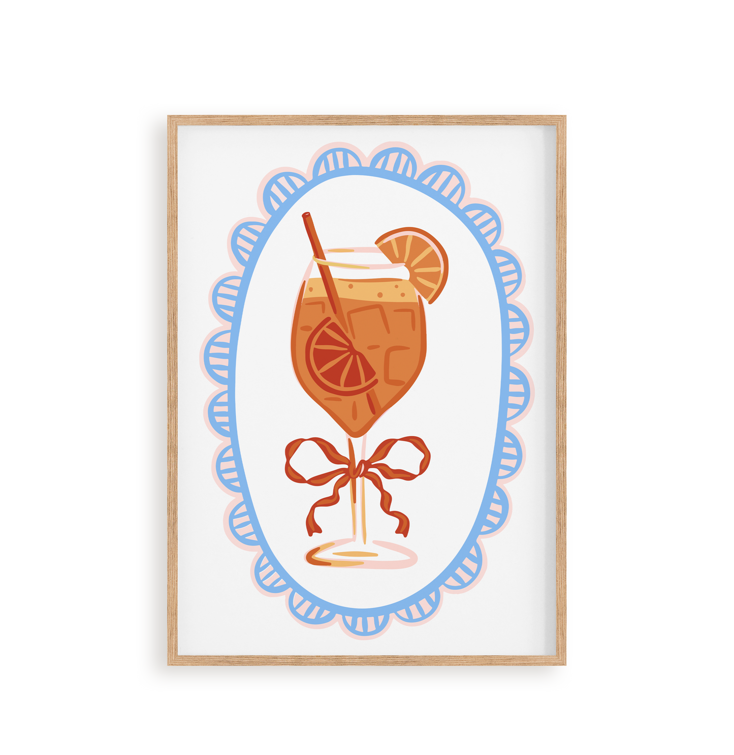"Aperol Spritz" 8x10 Paint by Number Kit