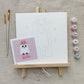 "Howdy Boo! " 8x8 Paint by Number Kit