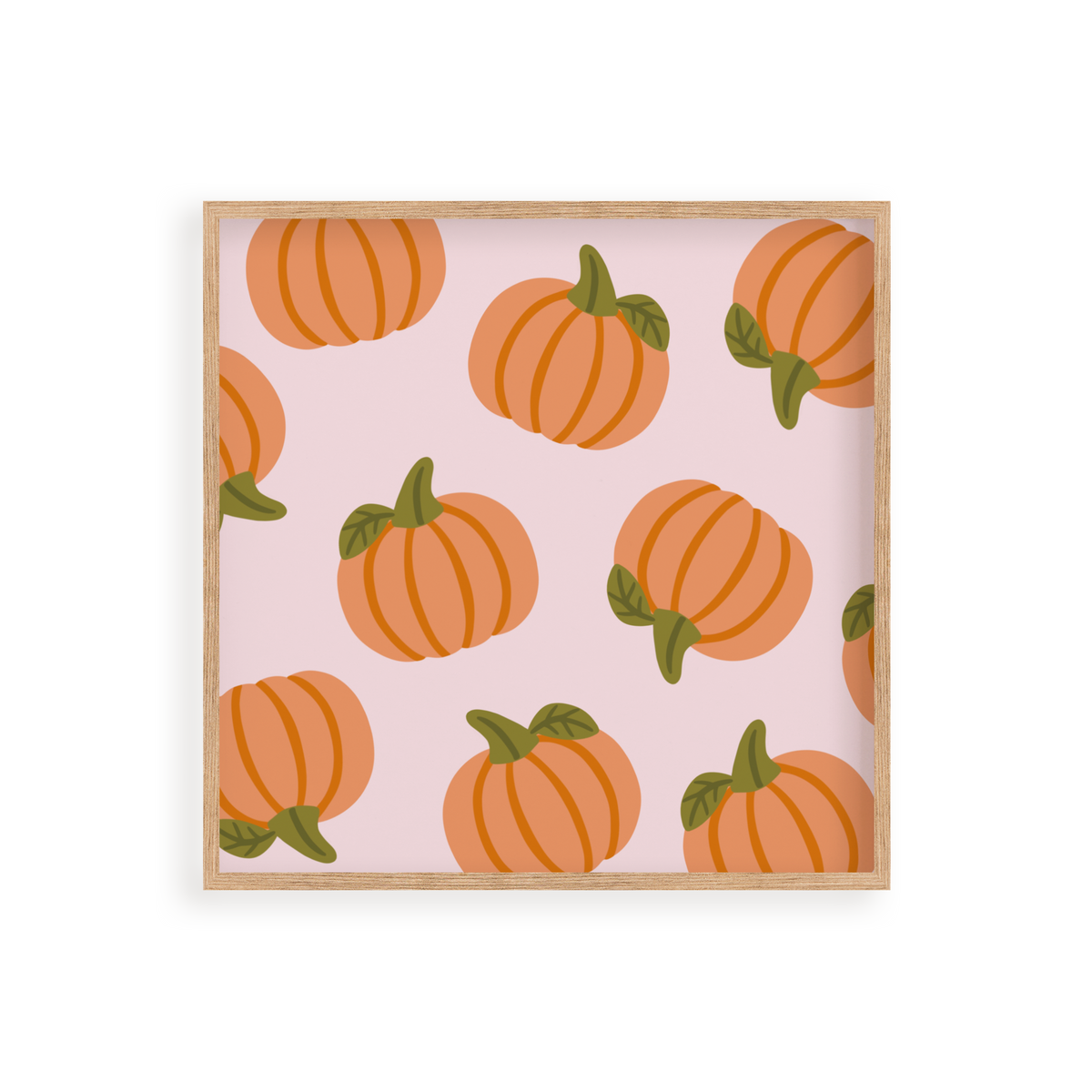 "Pumpkin Patch" 8x8 Paint by Number Kit