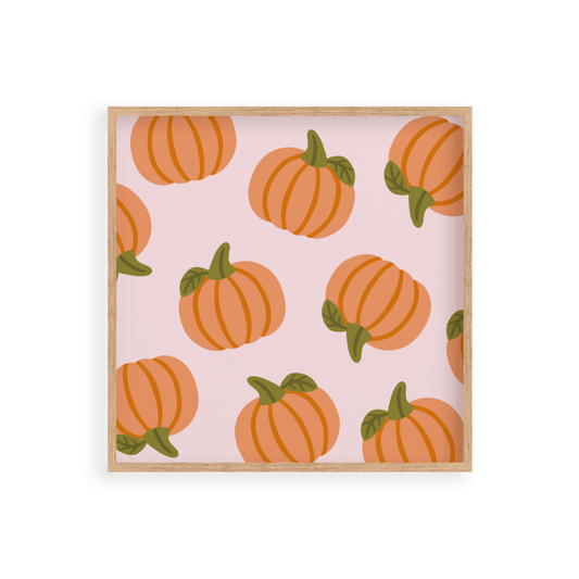 "Pumpkin Patch" 8x8 Paint by Number Kit