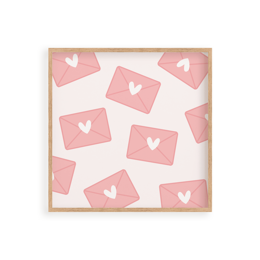 "Love Letters" 8x8 Paint by Number Kit