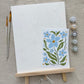 "Forget-Me-Nots" 8x10 Paint by Number Kit
