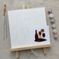 Kit de peinture par numéro « Tu m'as eu au Merlot »