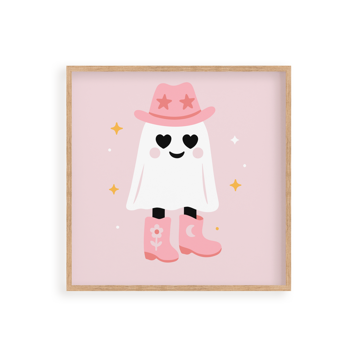 "Howdy Boo! " 8x8 Paint by Number Kit