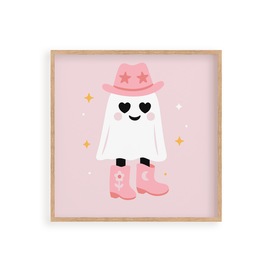 "Howdy Boo! " 8x8 Paint by Number Kit