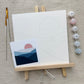 Kit de pintura por números "Montañas Azules"