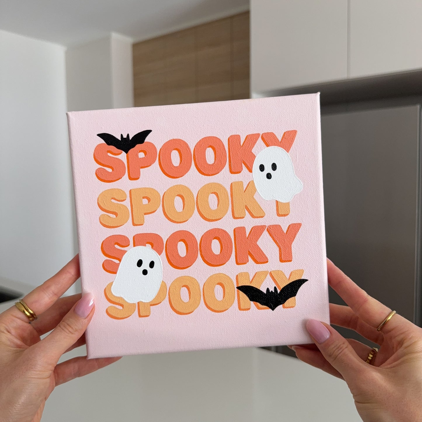 "Sweet & Spooky" 8x8 Paint by Number Kit