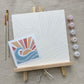 Kit de pintura por números "Sol y mar"