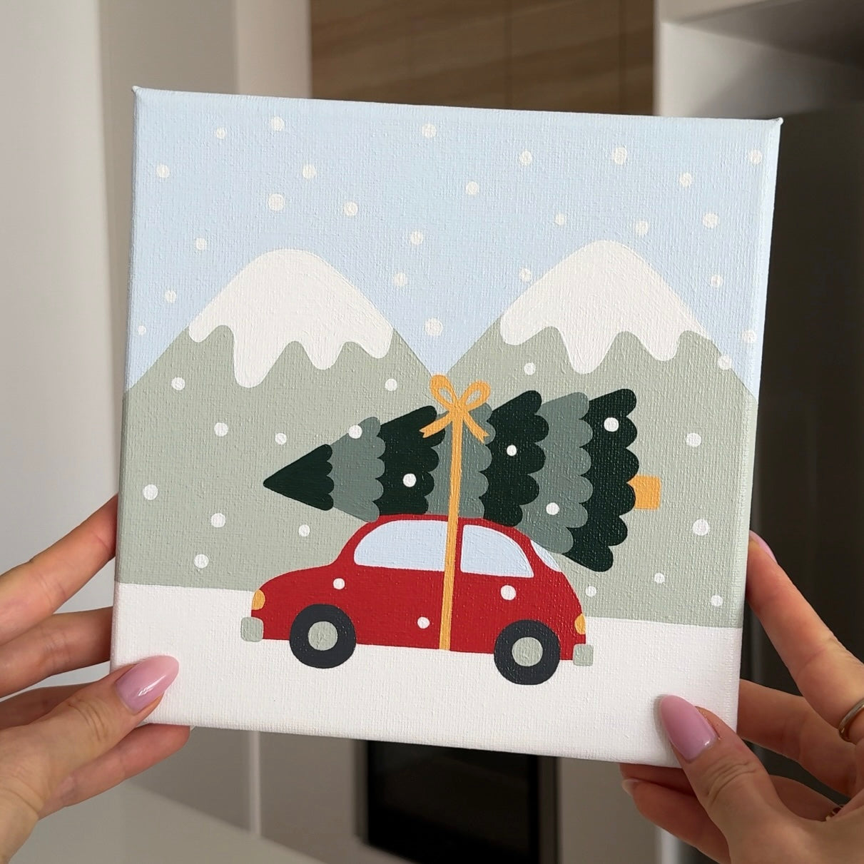 MÅLA x ASHLEIGH GREEN "'Tis the Season" 8x8 Paint by Number Kit