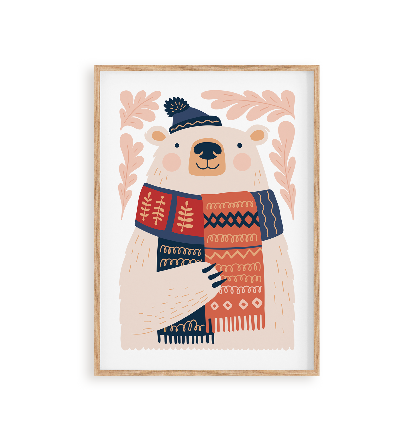 "Beary Christmas" 8x10 Paint by Number Kit