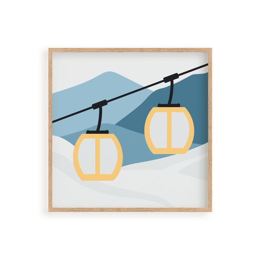 "Champagne Powder" 8x8 Paint by Number Kit