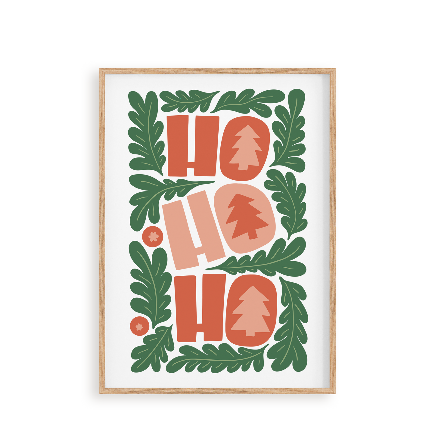 "HoHoHo" 8x10 Paint by Number Kit