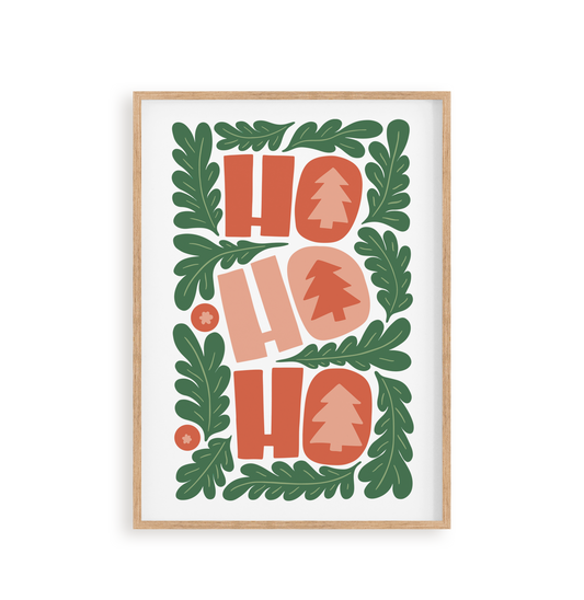 "HoHoHo" 8x10 Paint by Number Kit