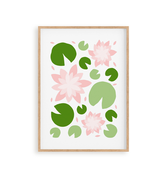 "Water Lilies" Paint by Number Kit