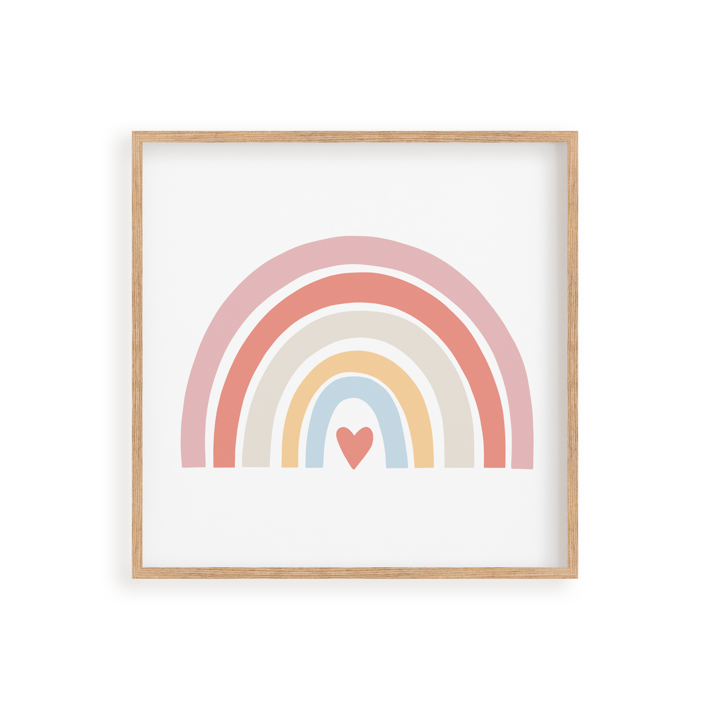 "Rainbow Love" 8x8 Paint by Number Kit