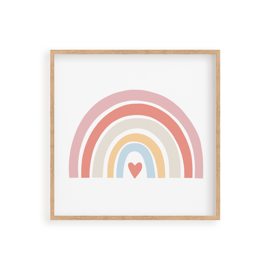 "Rainbow Love" 8x8 Paint by Number Kit