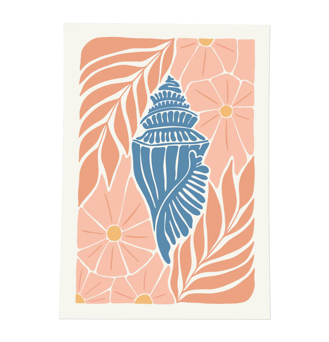 "Seashell" Paint by Number Kit - Måla Paint by Numbers