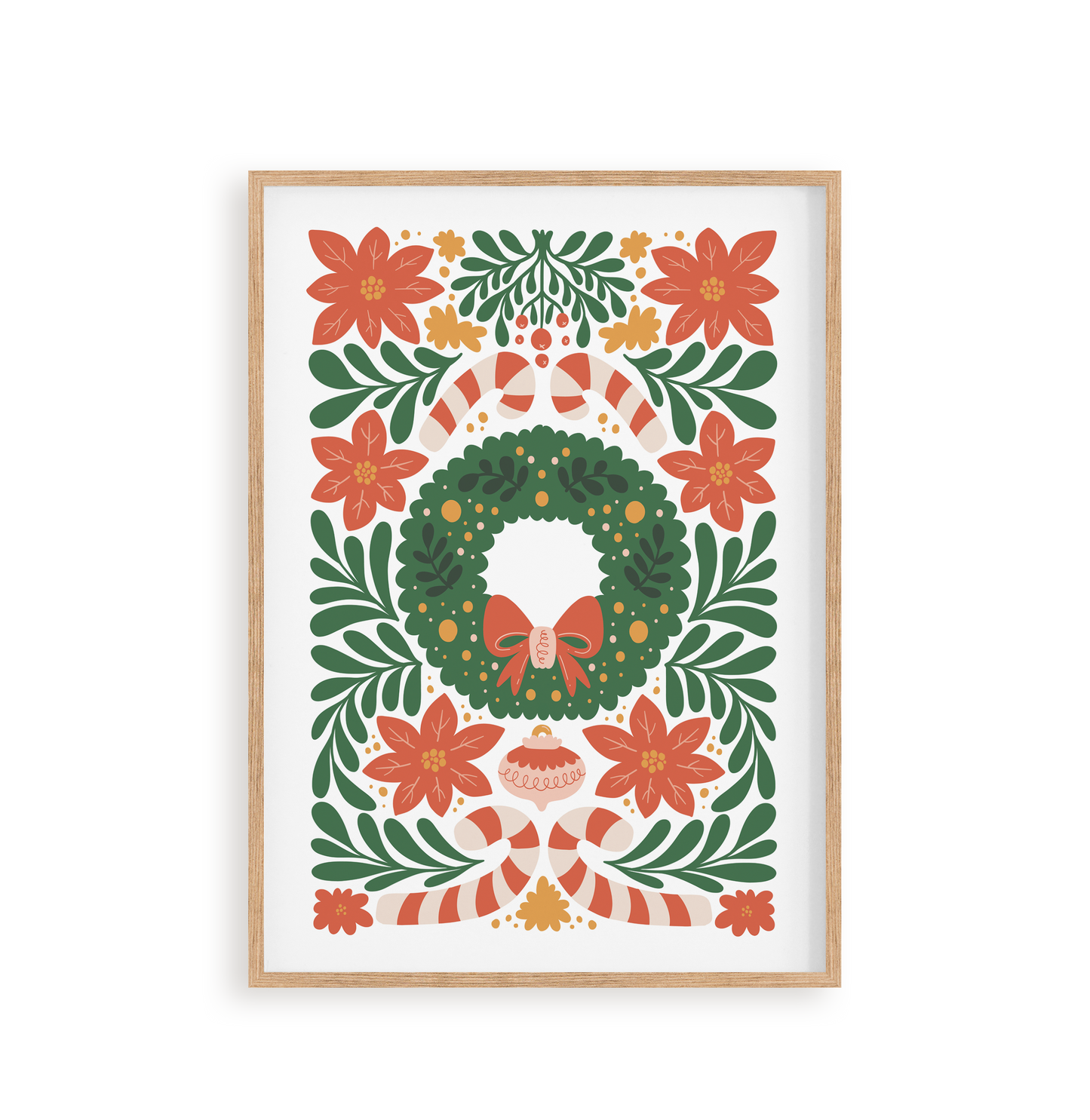 "Deck the Halls" 8x10 Paint by Number Kit